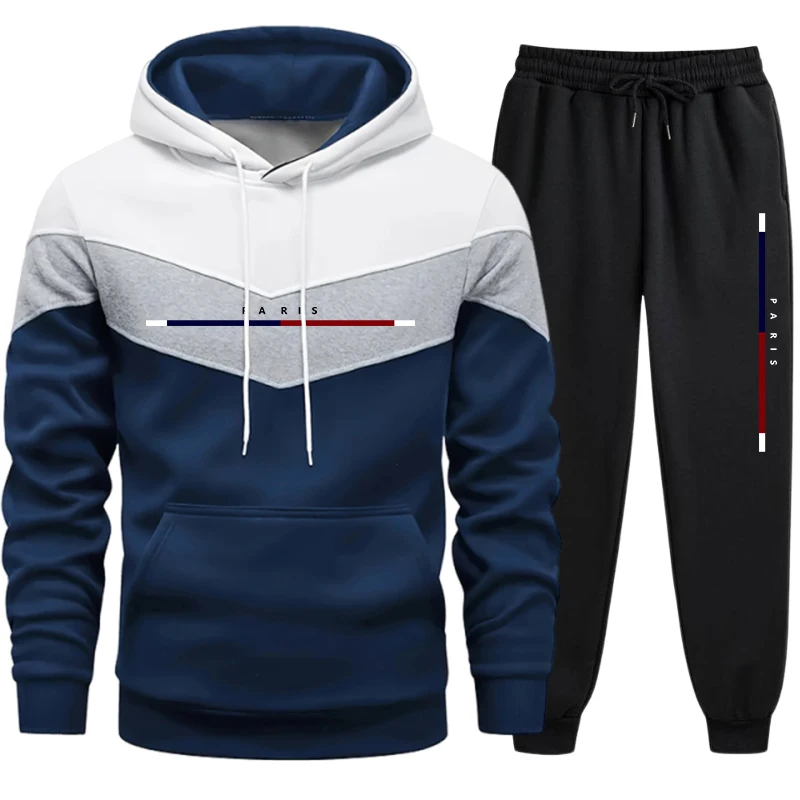 Winter Clothing Sale - Tuta da Uomo Casual con Dettagli