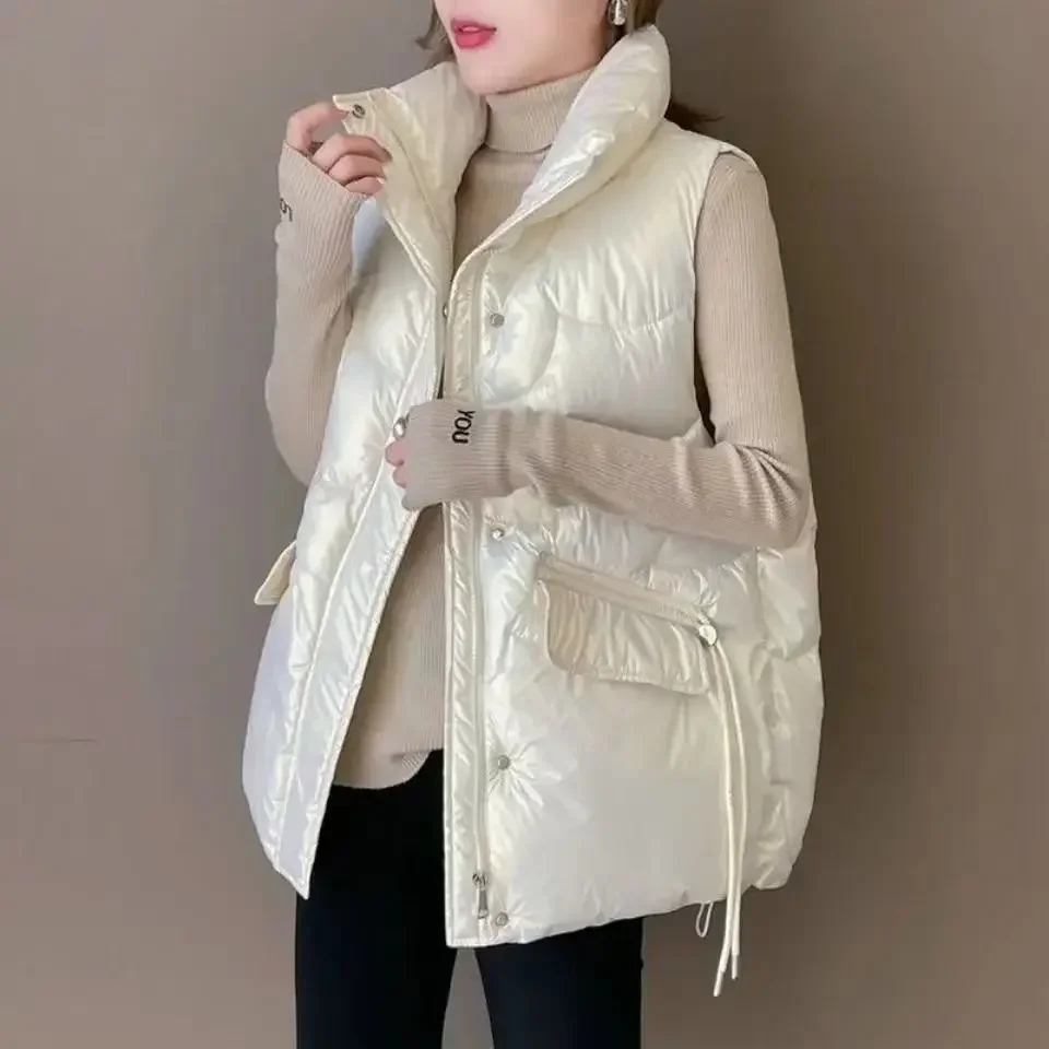 Winter Clothing On Sale Women'S - Gilet imbottito da donna mezzo trapuntato