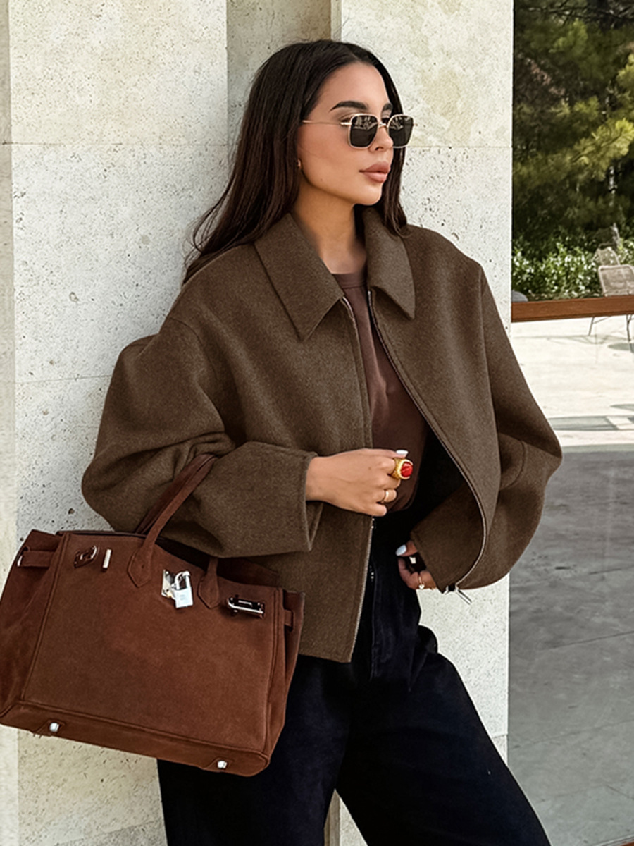 Winter Clothing Colors 2026 - Giacca Bomber Donna Primavera Autunno 2026