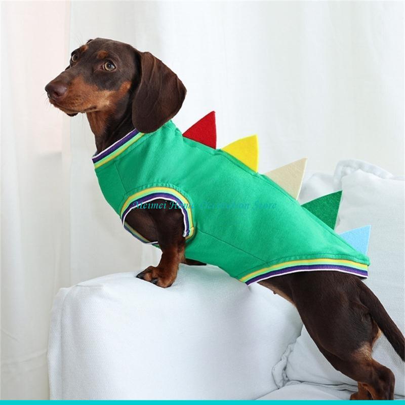 Winter Clothing For Dogs - H7BF Costume a tema dinosauro bassotto,