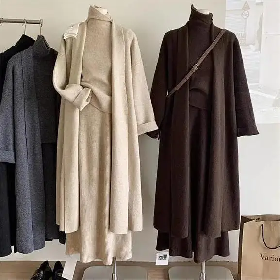 Winter Clothing Sale - Set da tre pezzi Gilet maglione