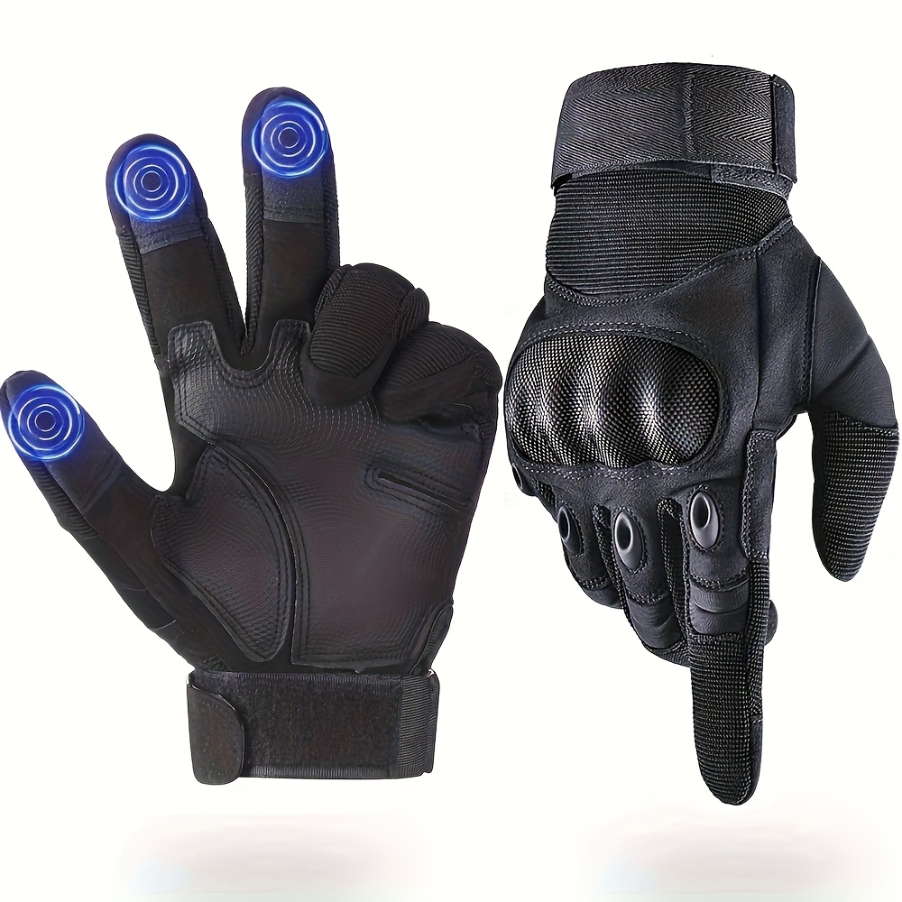 Knit Glove Touch Screen - Guanti touchscreen da esterno per uomo