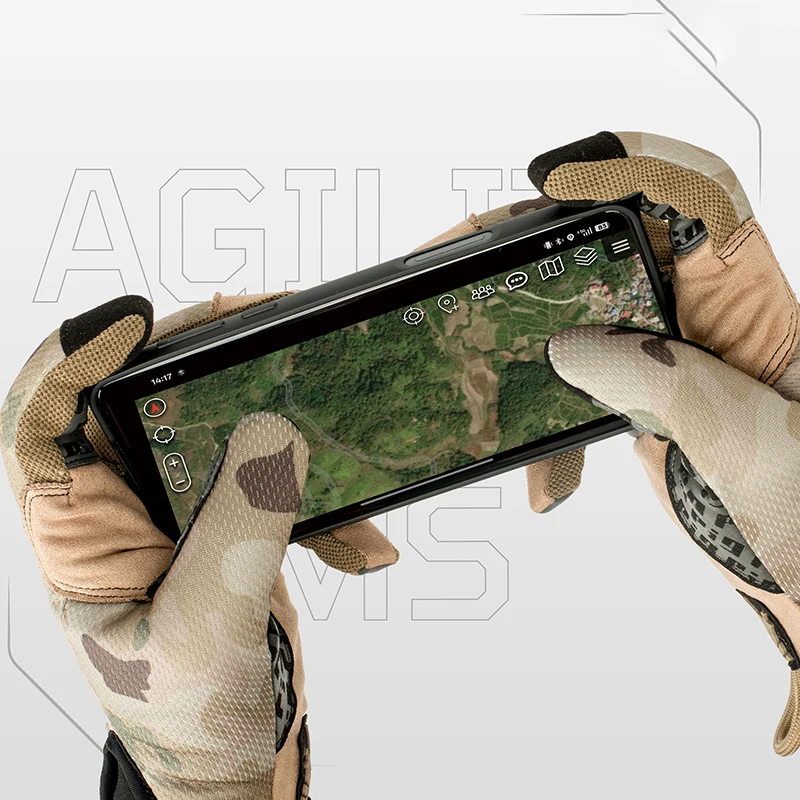Knit Glove Touch Screen - Guanti Tattici Leggeri Stile FDT per
