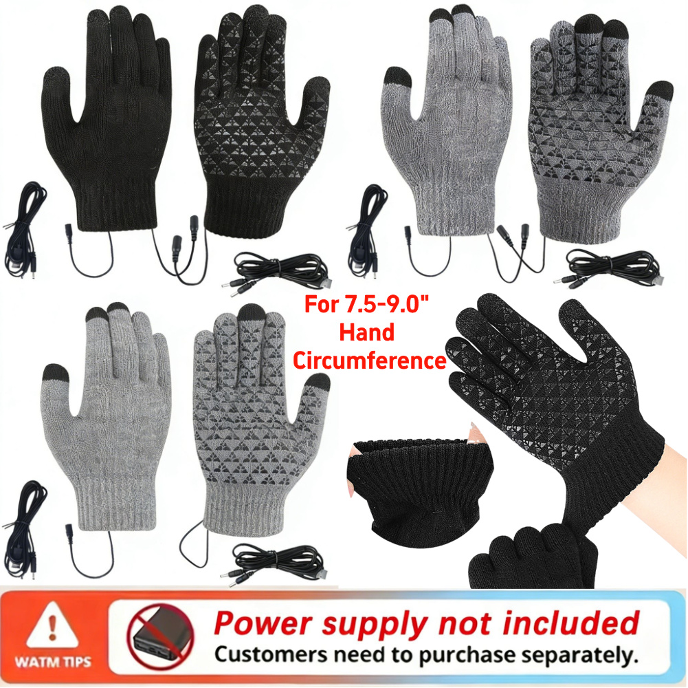Knit Glove Touch Screen - 5-1 paia di guanti in maglia