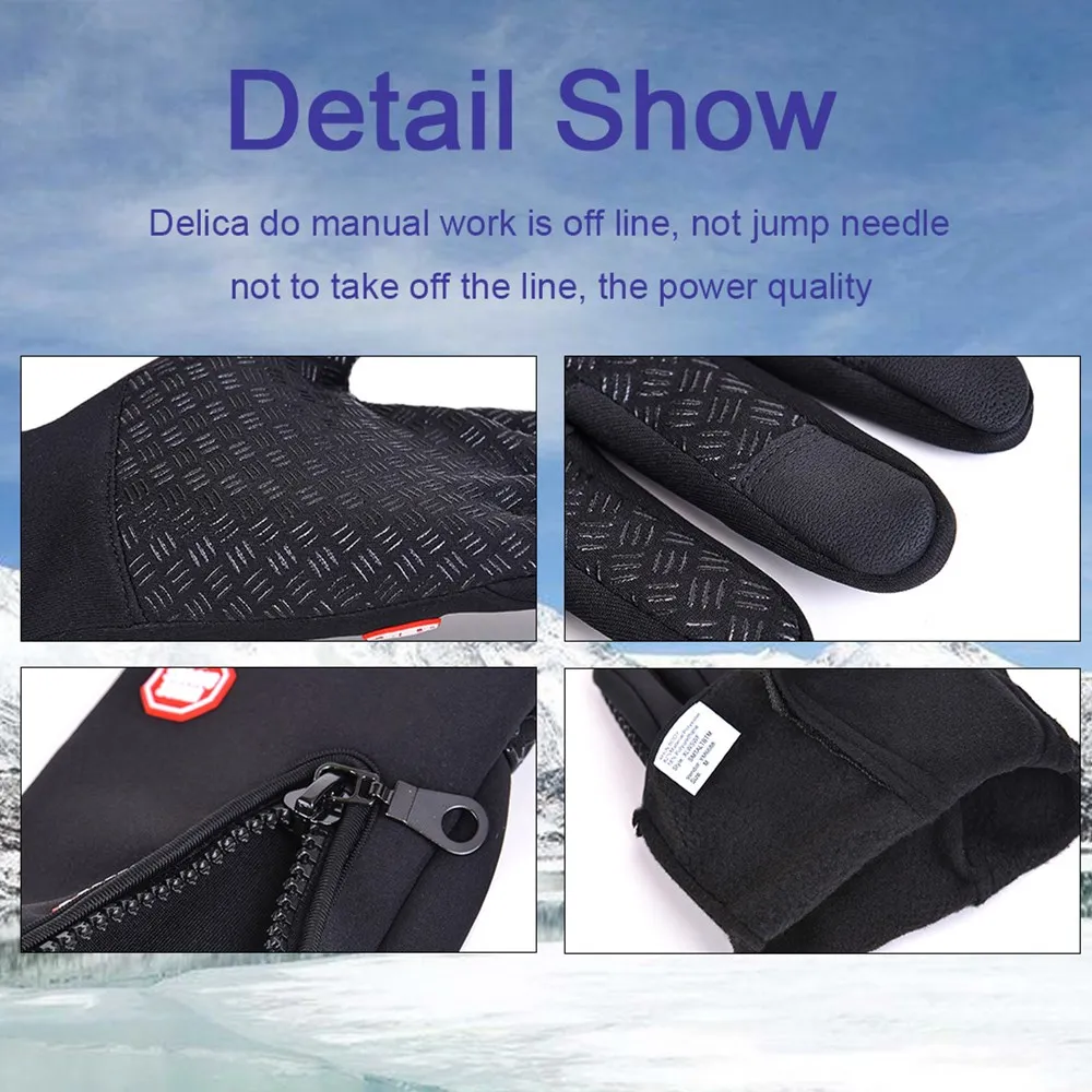 Guanti da ciclismo invernali d - Knit Glove Touch Screen recensione e prezzo