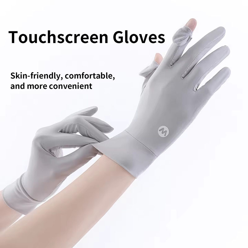 Guanti Traspiranti in Seta Ghi - Knit Glove Touch Screen recensione e prezzo