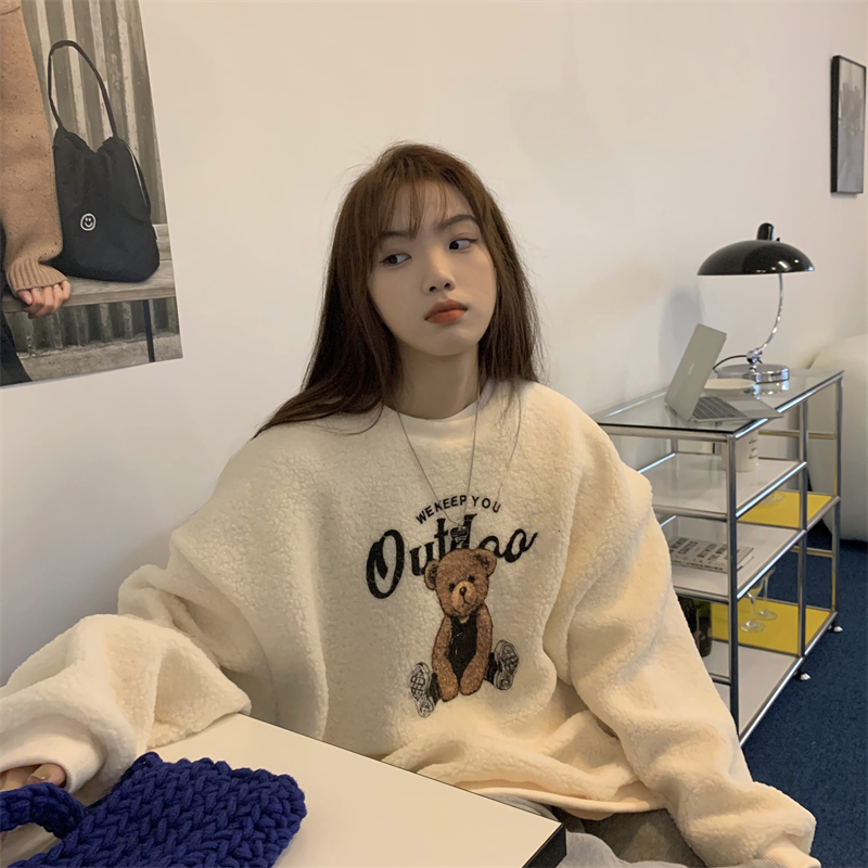 Felpa in Pelliccia d'Agnello C - Winter Clothing Affordable recensione e prezzo