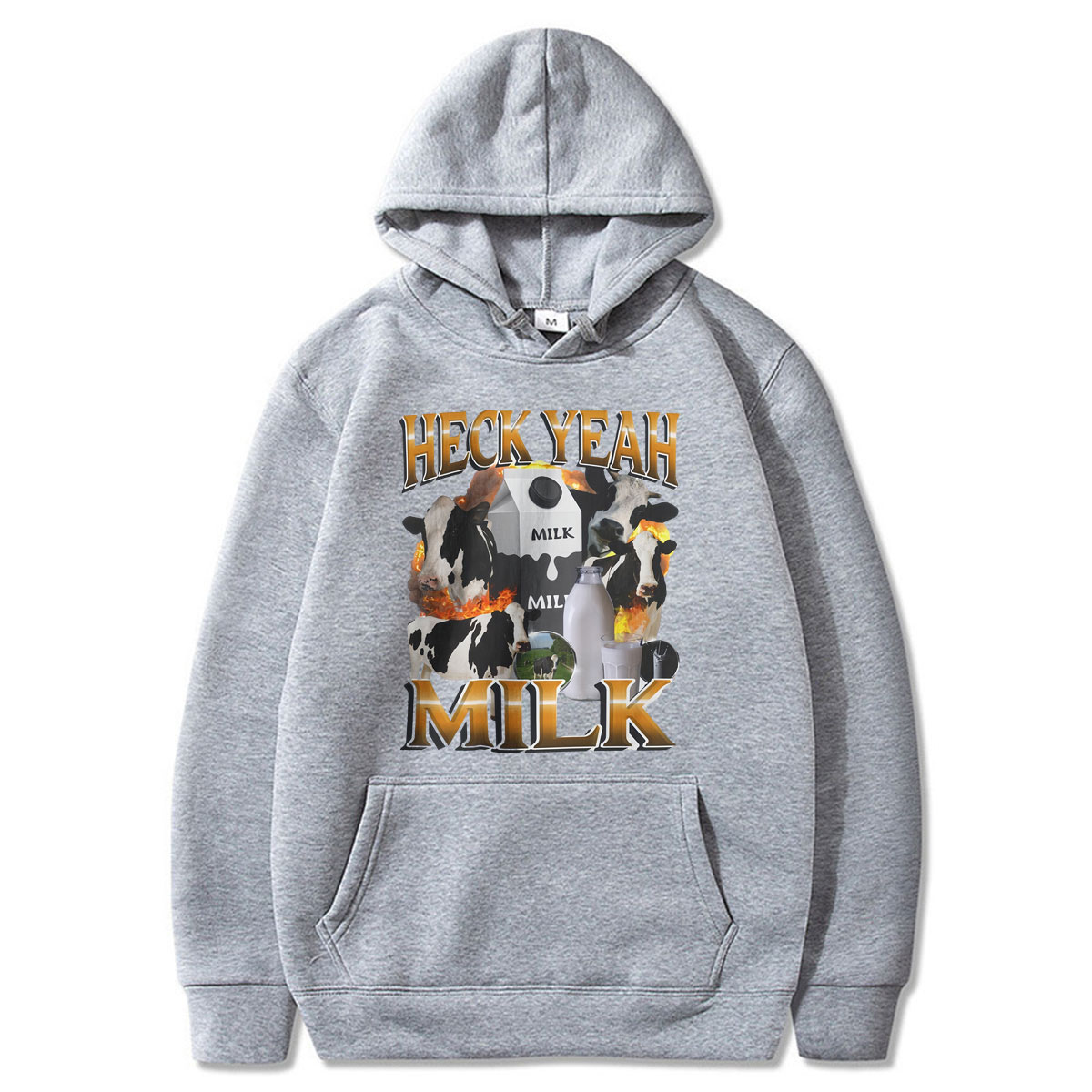 Felpe con Cappuccio 'Heck Yeah - Winter Clothing Meme recensione e prezzo