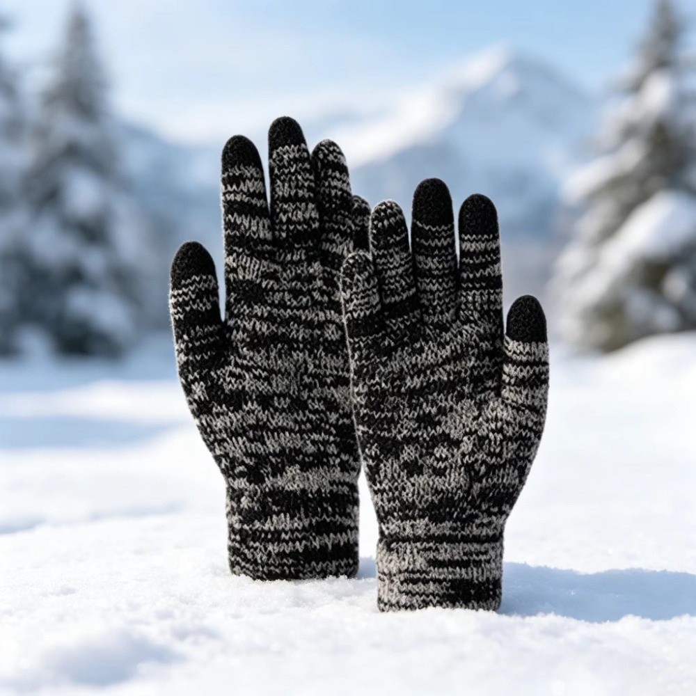 Set 2 Pezzi Cappello e Guanti  - Knit Glove Touch Screen recensione e prezzo