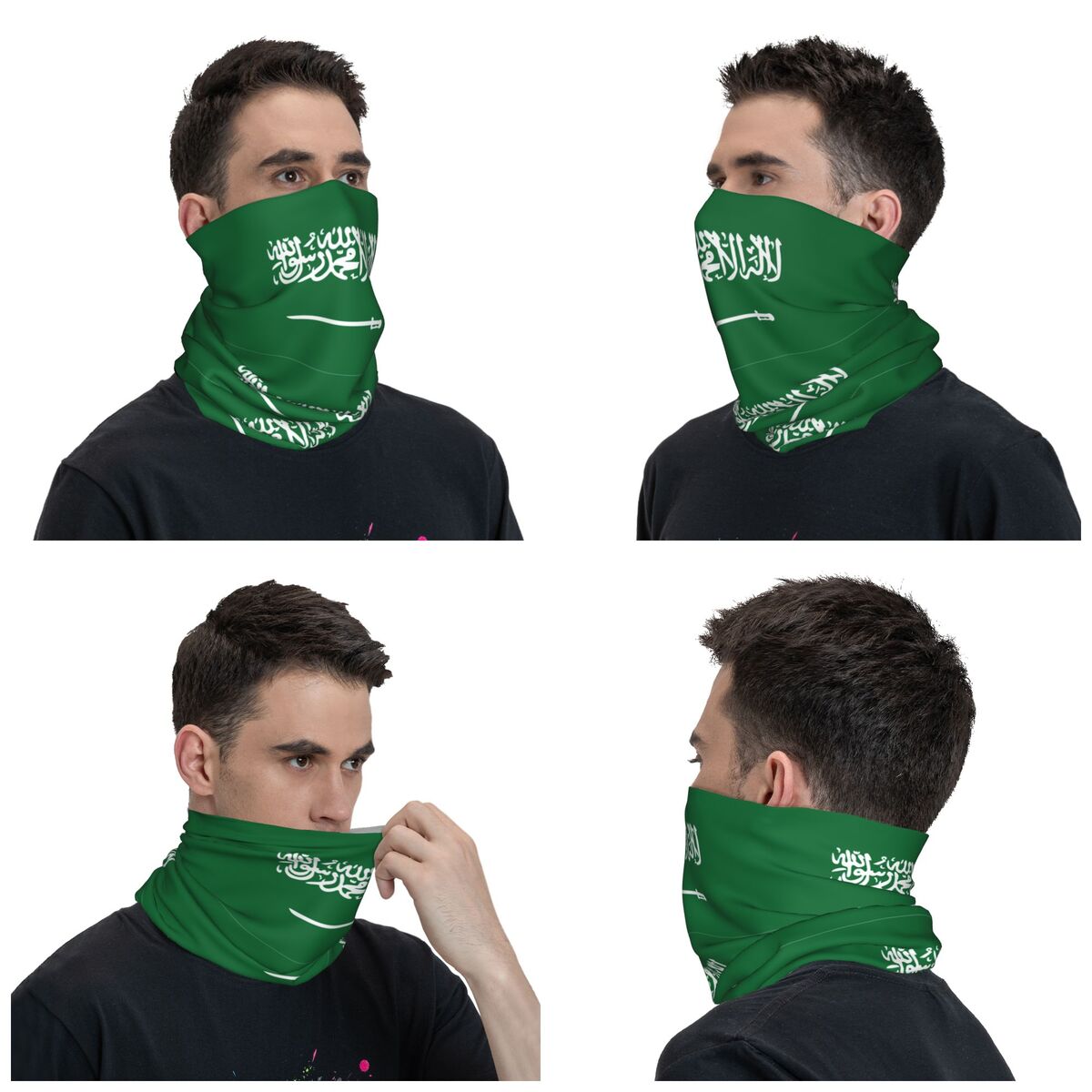 Arabia saudita Flag Bandana Ne - Wool Balaclava Knit recensione e prezzo