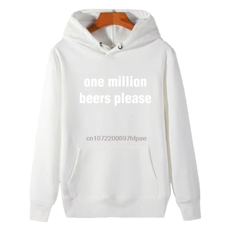 One Million Beers Please Felpe - Winter Clothing Essentials For Men recensione e prezzo