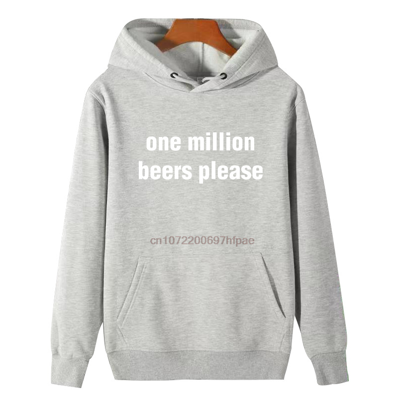 One Million Beers Please Felpe - Winter Clothing Essentials For Men recensione e prezzo