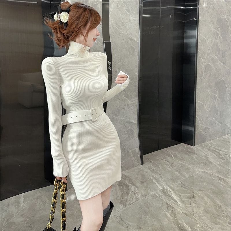 Dolcevita aderente Abiti corti - Winter Clothing On Sale Women'S recensione e prezzo