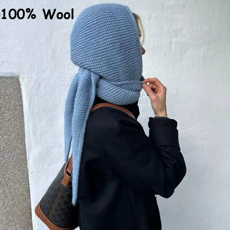 Sciarpa Big Sophie 100% Lana,  - Wool Balaclava Knit recensione e prezzo