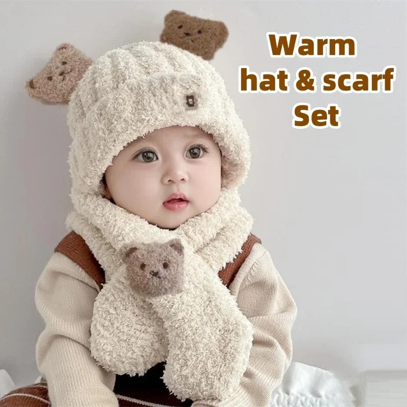 1-10 Pezzi Set Cappello e Scia - Winter Clothing Baby Girl recensione e prezzo